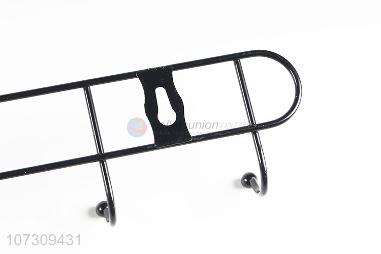 New Product Iron Wire 8 Hooks Rack Wall Mounted Hanger Hooks