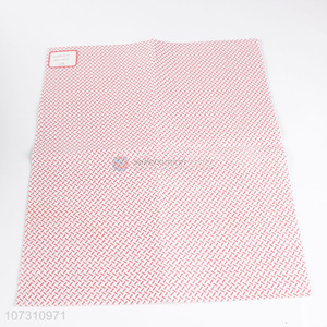 Good Quality Single Side Printing 10% Viscose Cleaning Cloth