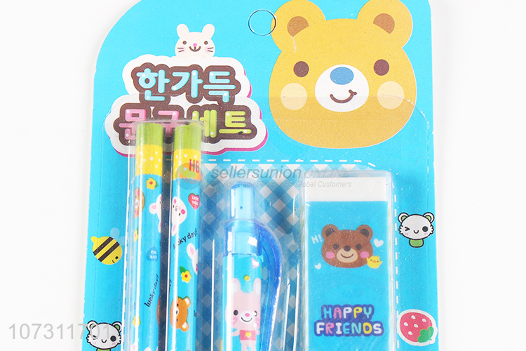 Best Price Wooden Pencils With Mechanical Pencil Stationery Set