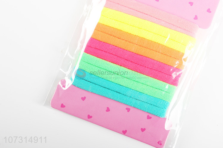 Superior quality colorful hair bands fashion women hair ropes