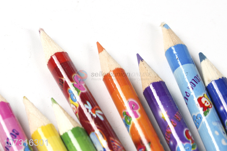 Hot Selling 12 Colours Pencil Wooden Pencil Set
