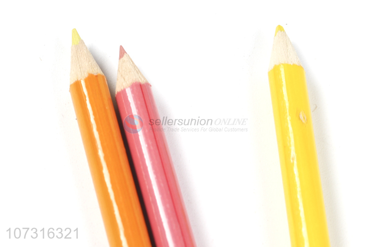 Custom 24 Colors Double-Headed Colour Pencils Drawing Pencil