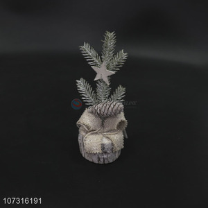 China supplier tabletop decoration mini artificial Christmas tree