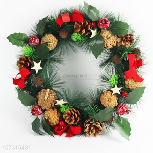 Custom Pine Cone Christmas Garland For Christmas Decoration