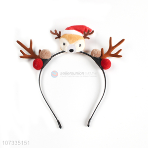 High Sales Christmas Hat Deer Antlers Headband Christmas Decoration Hair Clasp