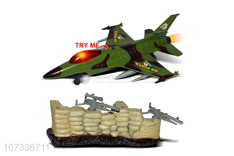High Quality Fighter Aircraft Military Toy Set For Children
