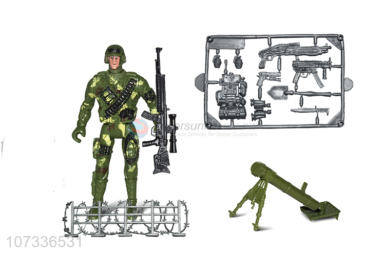 Hot Selling Military Ambulance Military Toy Play Set For Children