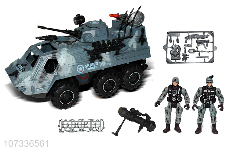 Top Quality Police Armoured Car Military Toy Play Set