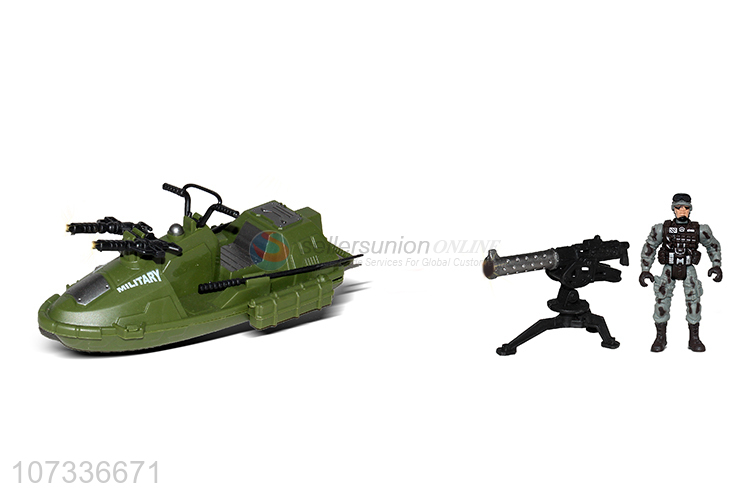 Best Selling Helicopter Small Battle Ship Military Toy Set