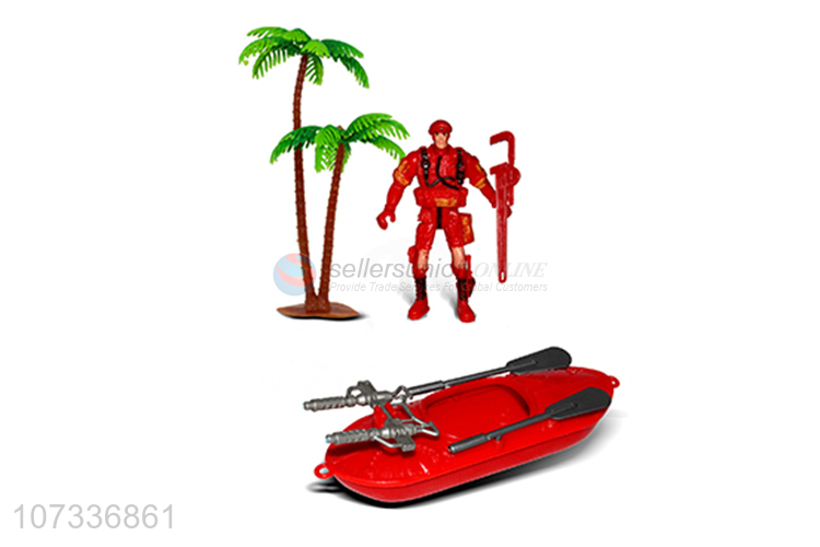 Best Quality Fire Boats Firemen Fire Tools Toy Set