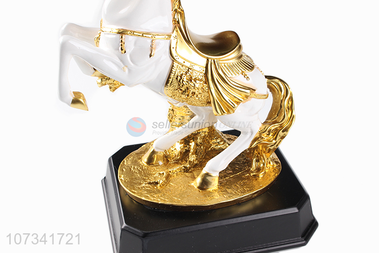 Good market resin horse sculpture animal figurines resin crafts