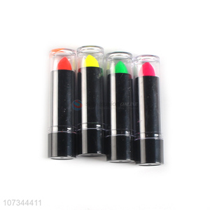Cheap And Good Quality Halloween Makeup Washable Non-Toxic Tube Stick Lipstick