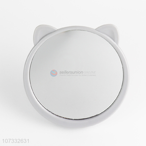 Suitable price rabbit ear design folding mirror makeup mirror