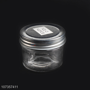 Factory wholesale kitchen gadgets clear sealed glass jar food container