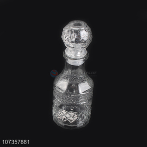 New arrival delicate glass wine bottle glass liqueur bottle