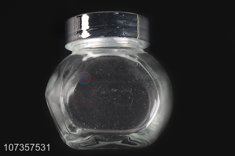 Latest style durable clear glass candy jar for decoration