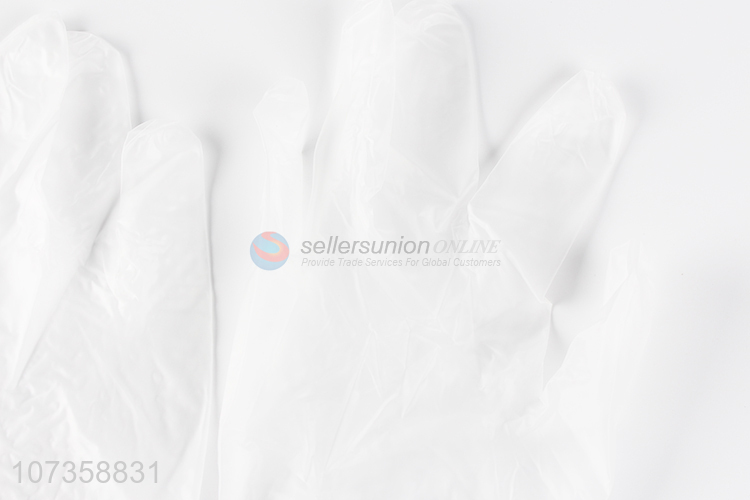 Wholesale transparent disposable examination pvc gloves protective gloves