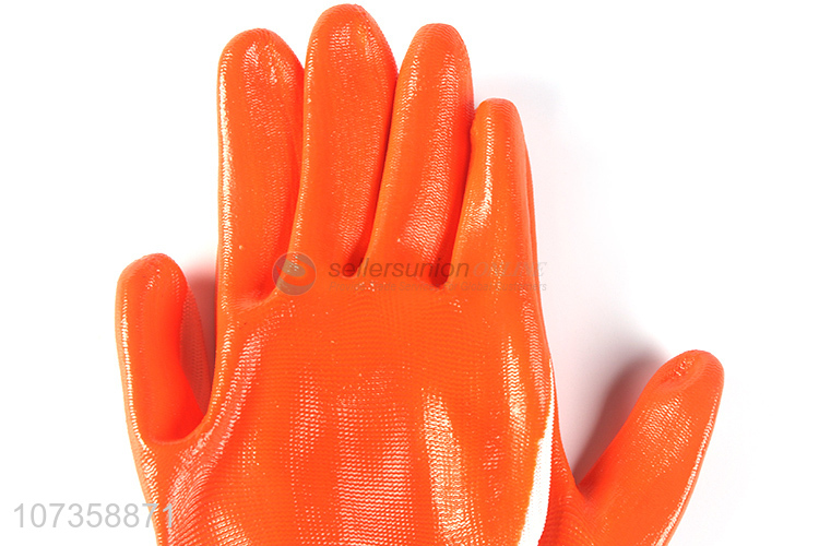 Superior quality nylon safety gloves garden work protective gloves