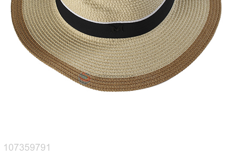 Good Quality Wide Brim Straw Beach Hat Sun Hat