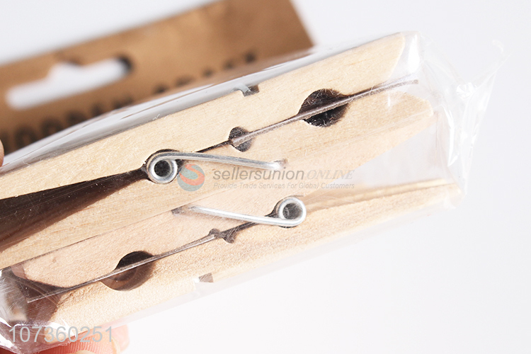 Wholesale Eco-Friendly Nature Wooden Laundry Heavy-Duty Clothes Peg Wooden Clothespins