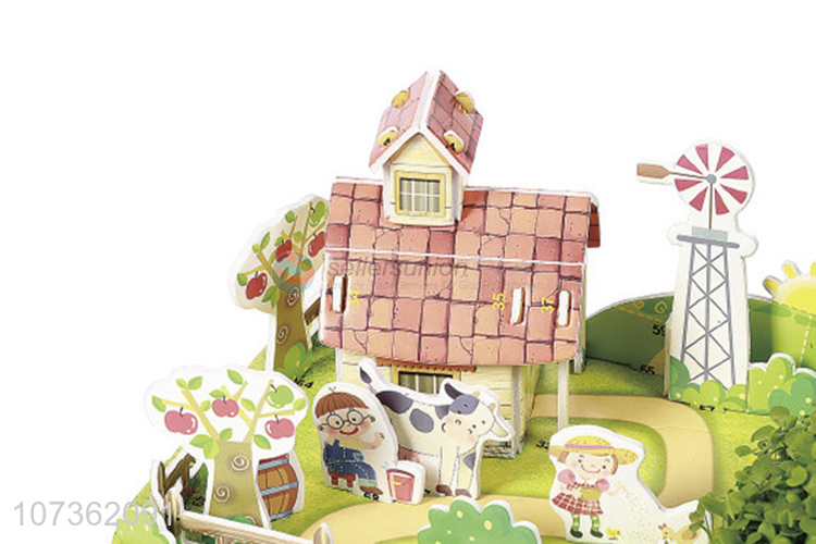 High Sales My Farm 3D Mini Planting Puzzle Diy Toys Educational Toy For Kids