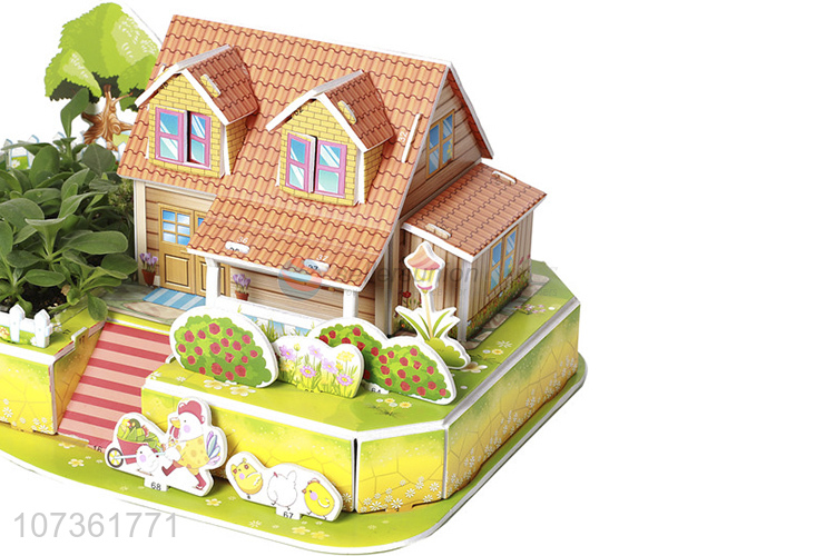 High Quality Intelligent House Planting Puzzle 3D Toy Love Garden Kids Educational Toys