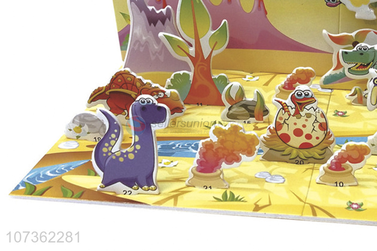 Best Price Russian The Dinosaur World Jigsaw Puzzle Diy Educational Toys For Kids