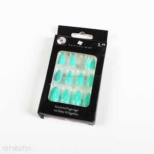Wholesale Nail Art Accessories Artificial Nails 12Pcs Fashion Fake Nail