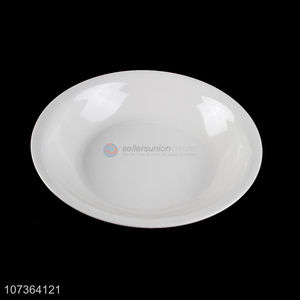 Best Sale Round Shallow Bowl Household Melamine Tableware