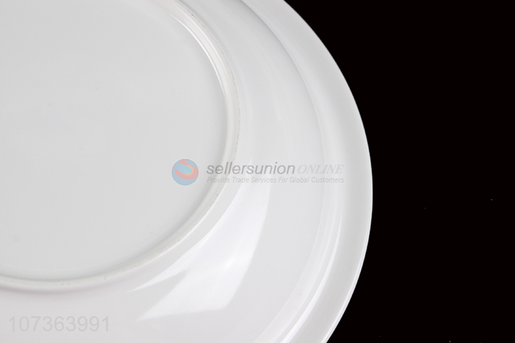 Good Sale White Melamine Bowl Round Dinner Bowl