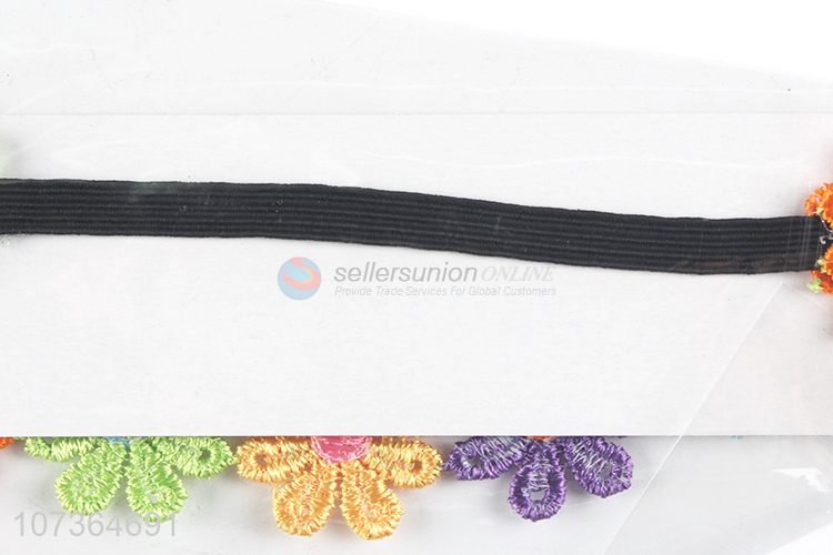 Wholesale Boutique Girls Accessories Embroidered Flowers Hairbands Headband