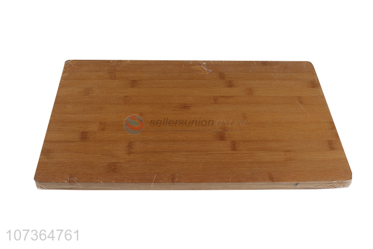 Hot selling kitchen supplies natural bamboo cutting board chopping block