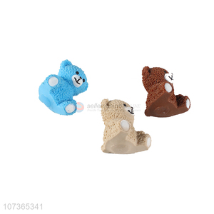 New Product Cartoon Animal Bear TPR Decompression Vent Toy
