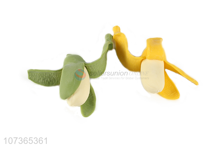 Best Price Stretch Banana TPR Material Squeeze Toy Stress Relief Toy Vent Toy