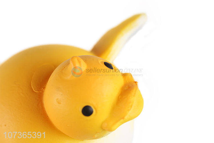 Contracted Design TPR Soft Animal Vent Ball Toy Cute Duck Squeeze Toy