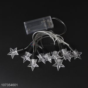 Popular product star led lights chain string for christmas