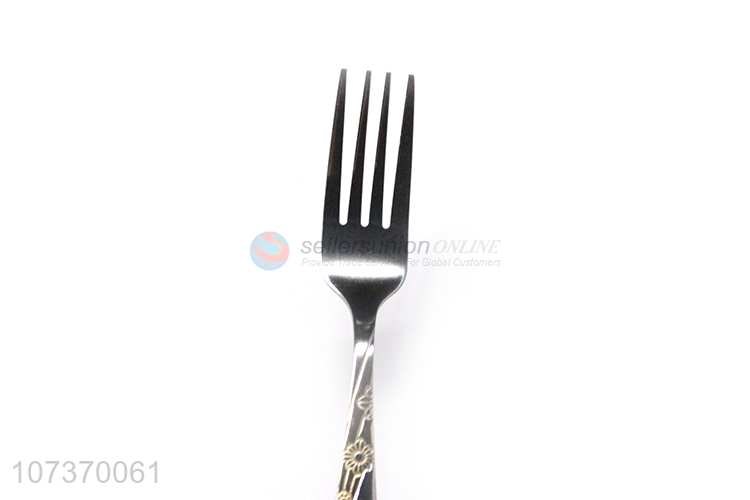 Recent design stainless steel salad fruit dinner fork set