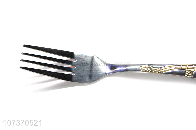 Hot sale home restaurant cutlery stainless steel table fork