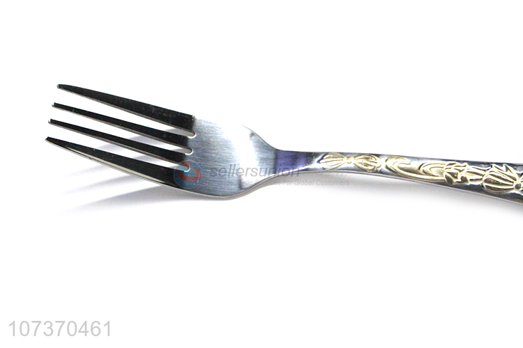 Good market stainless steel fork metal fork home flatware