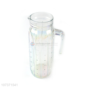 Top Quality Transparent Glass Cold Water Jug With Handle