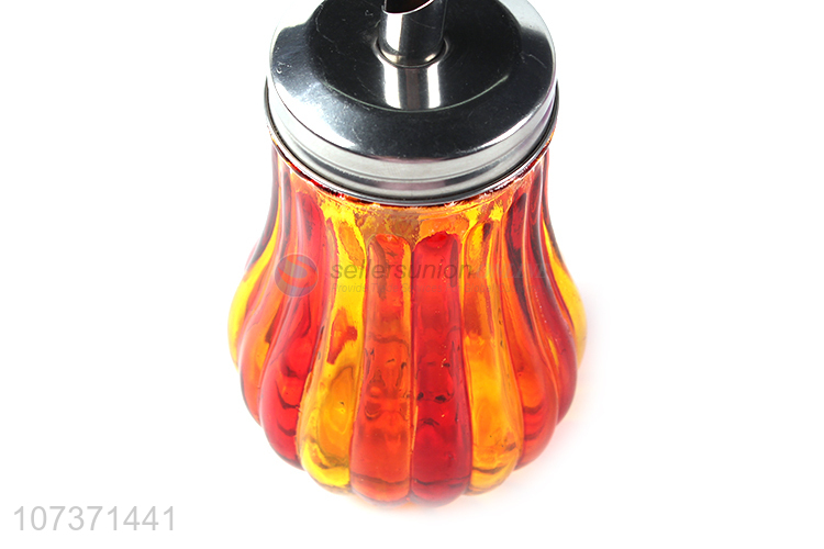 Custom Sugar Shaker Dispenser Pouring Spout Glass Storage Jar