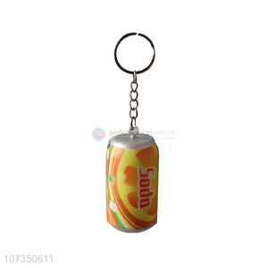 Popular product cans slow rising pu toys keychain
