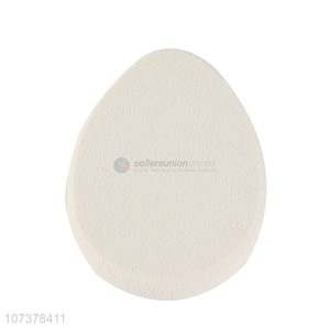 Custom flat waterdrop shape latex powder puff foundation cosmetic sponge