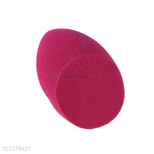 Best selling 3D bevel olive shape non-latex powder puff cosmetic puff cosmetics tools