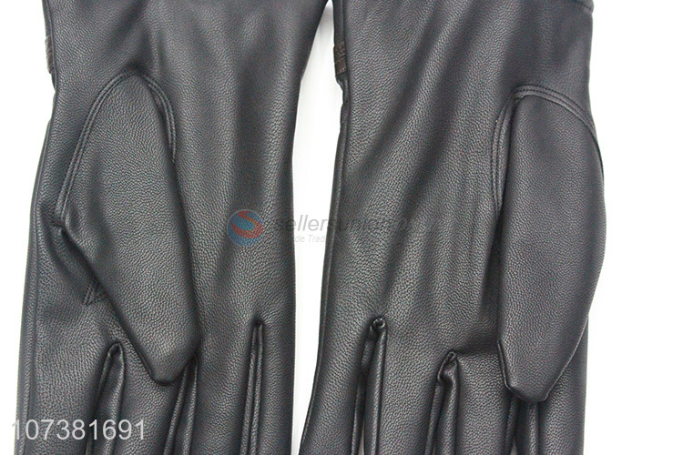 Wholesale Price Women Washed Leather Gloves Fashion Lady Gloves