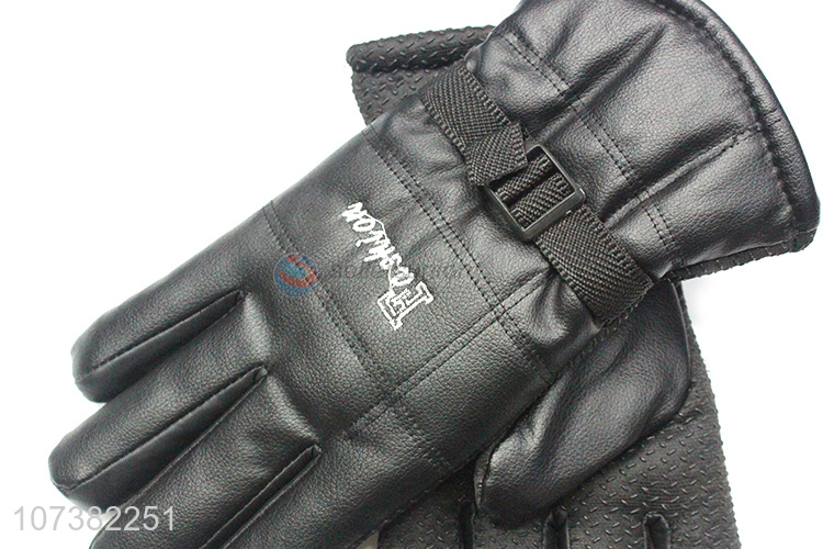 Delicate Design Fashion Winter Warm Men Gloves Outdoor Sport Gloves