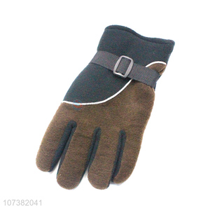 New Fashion Warm Winter Polar Fleece Gloves For Adults