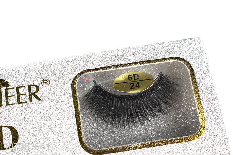 Hot Selling 6D Imitation Mink Hair False Eyelashes Natural Dense Realistic Eyelashes
