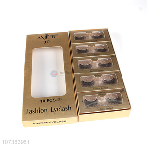 Wholesale Price 3D False Eyelashes Natural Realistic Eyelashes