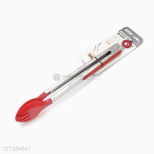 New products 12 inch non-stick stainless steel food tong for restaurant